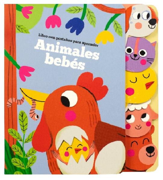 Animales Bebés. Libro Con Pestañas Para Aprender / Pd.
