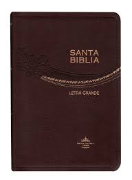 Santa Biblia RVR065CLG mediana imitación piel Vino