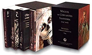 Biografía y obras completas de Cervantes (Caja)