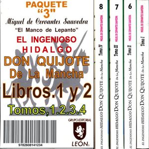 Ingenioso hidalgo Don Quijote de la Mancha  (4 tomos), el