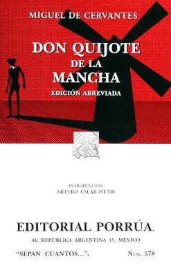Don Quijote de la Mancha     SC578