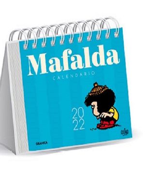 Calendario de escritorio 2022 Mafalda Azul